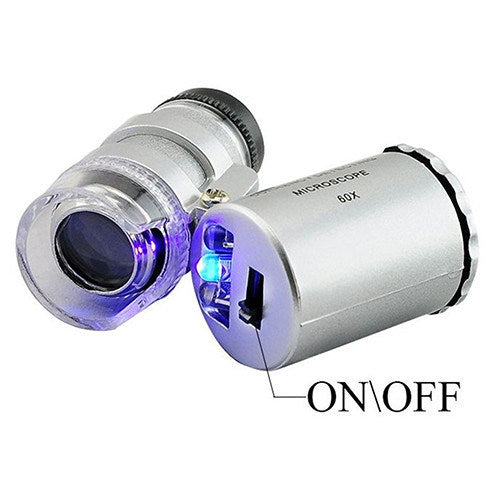 LED Illuminated jewelry Magnifiers Loop